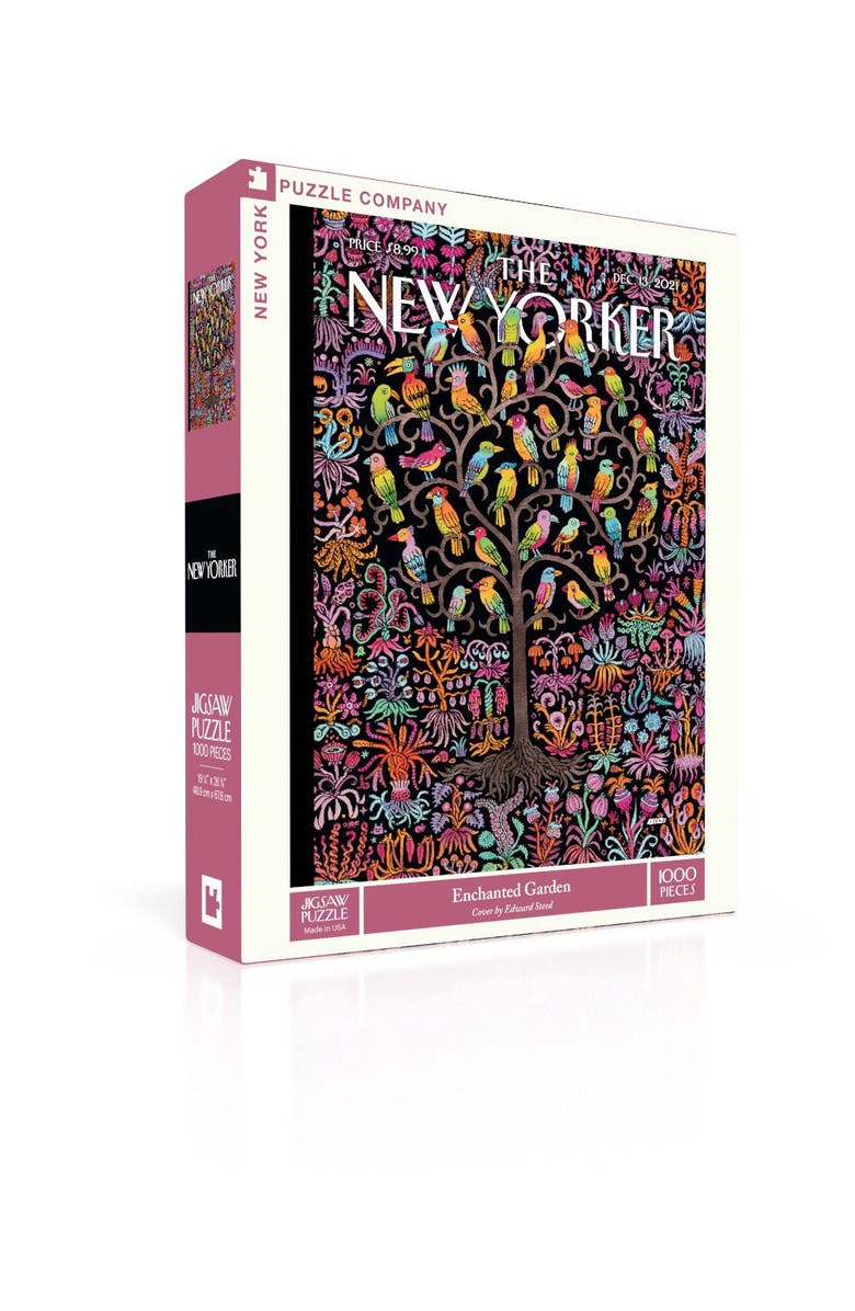 NEW YORK PUZZLE COMPANY Enchanted Garden 1000 Piece Puzzle, Alternate, color, NO COLOR