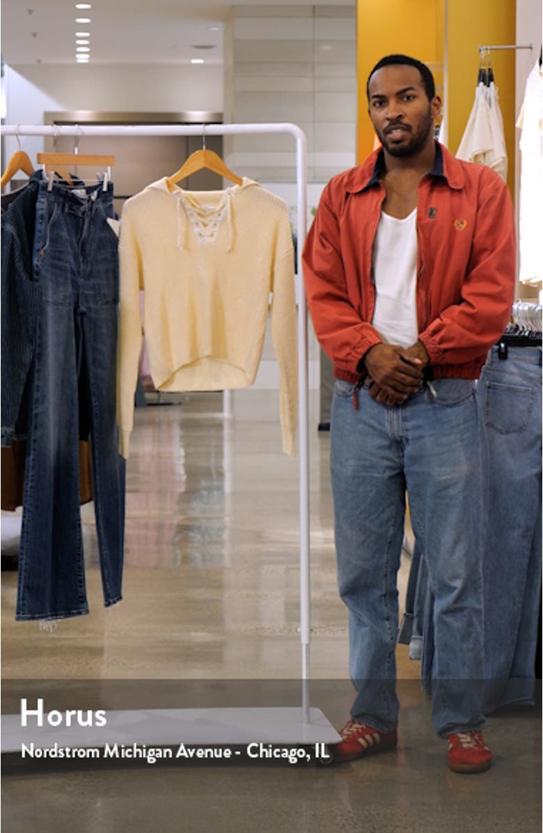 Lace-Up Sweater, sales video thumbnail