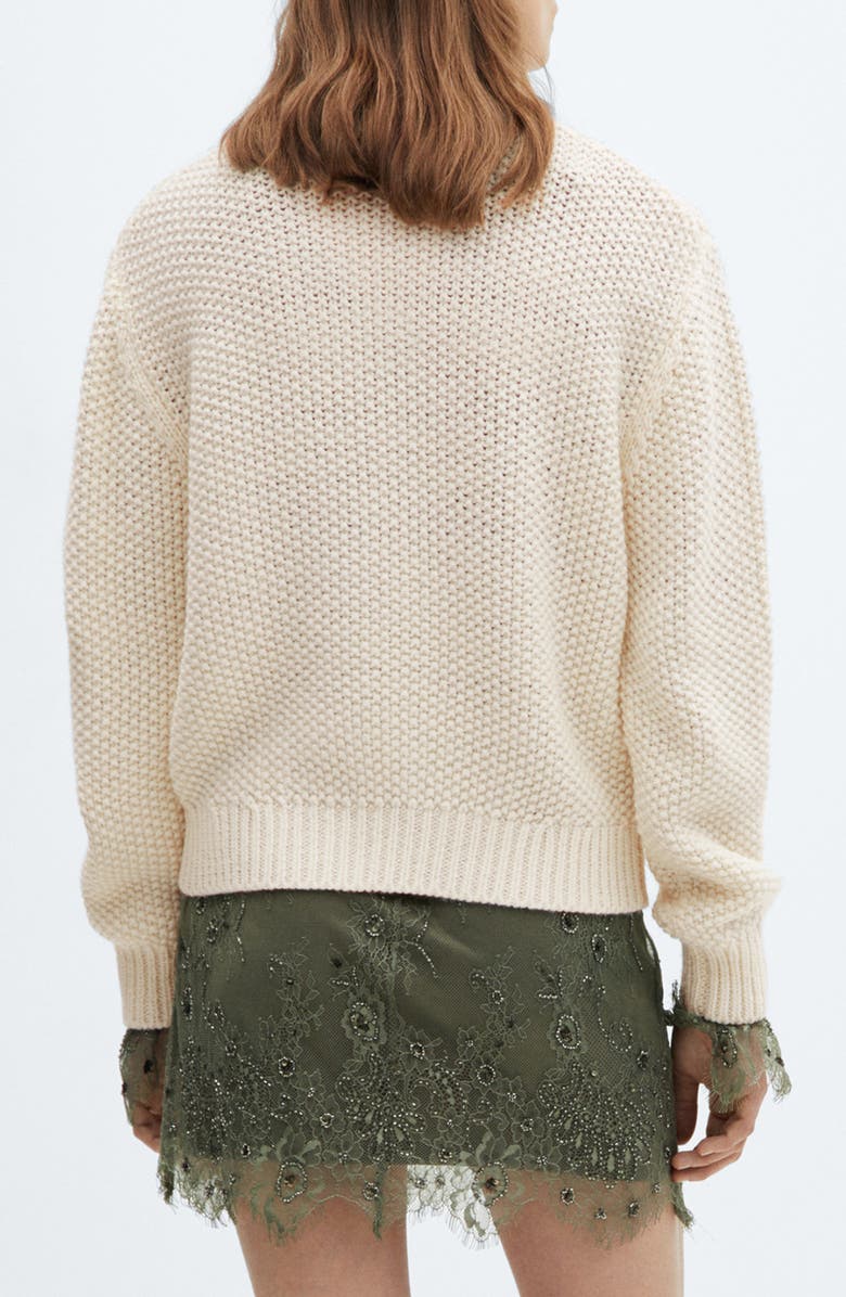 MANGO Cable Stitch Sweater, Alternate, color,