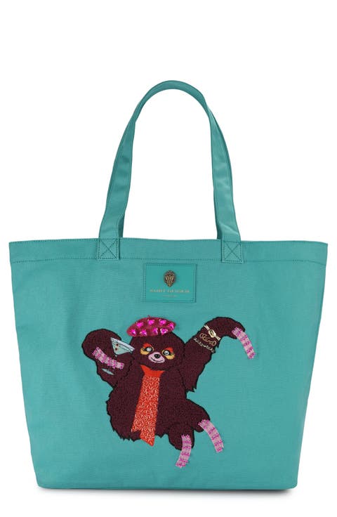 Holborn Shopper Patch Canvas Tote