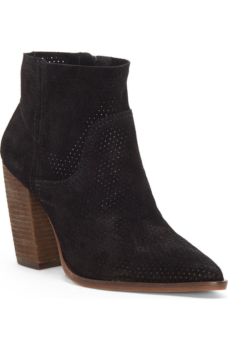 Vince Camuto Cava Perforated Pointy Toe Boot, Main, color,