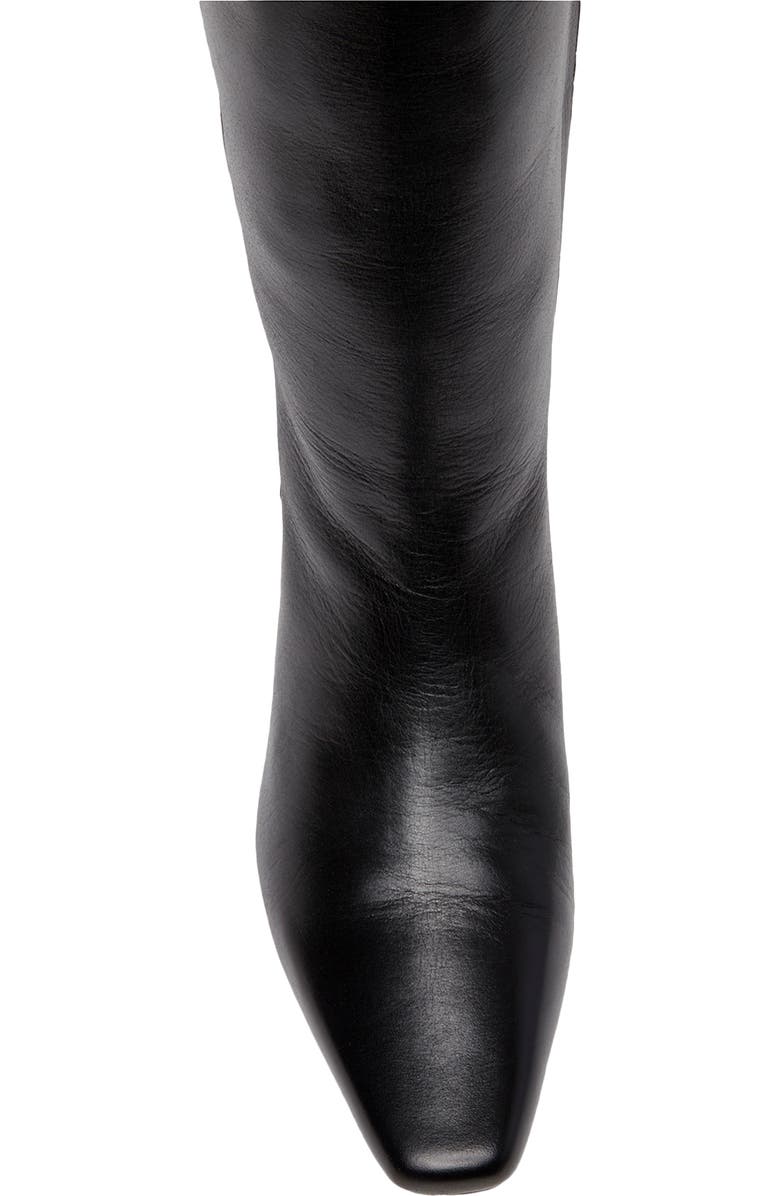 PAIGE Ansley Kitten Heel Knee High Boot, Alternate, color, Black
