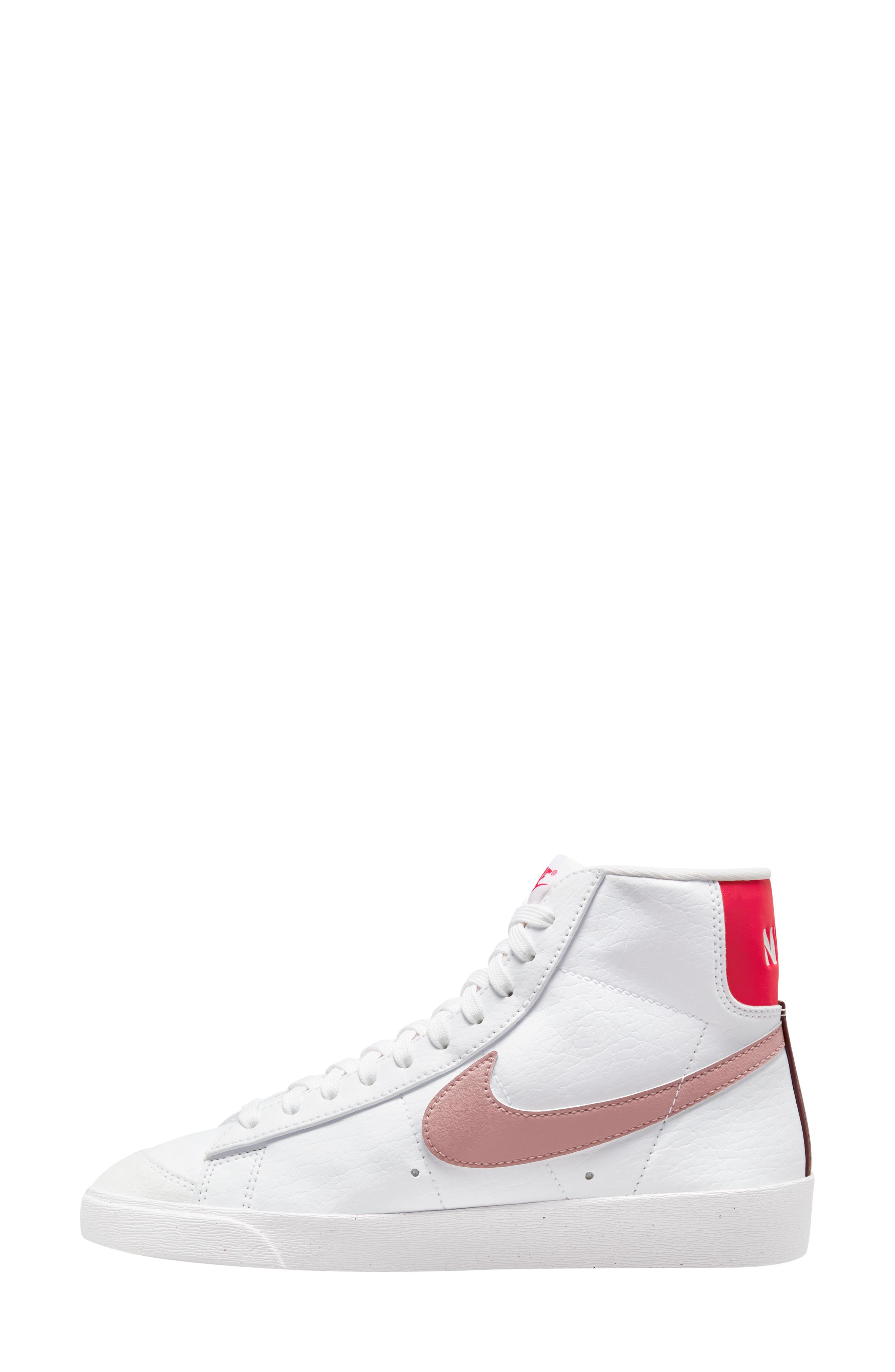 Blazer Mid '77 Sneaker, Alternate, color, WHITE/ RED/ NIGHT MAROON