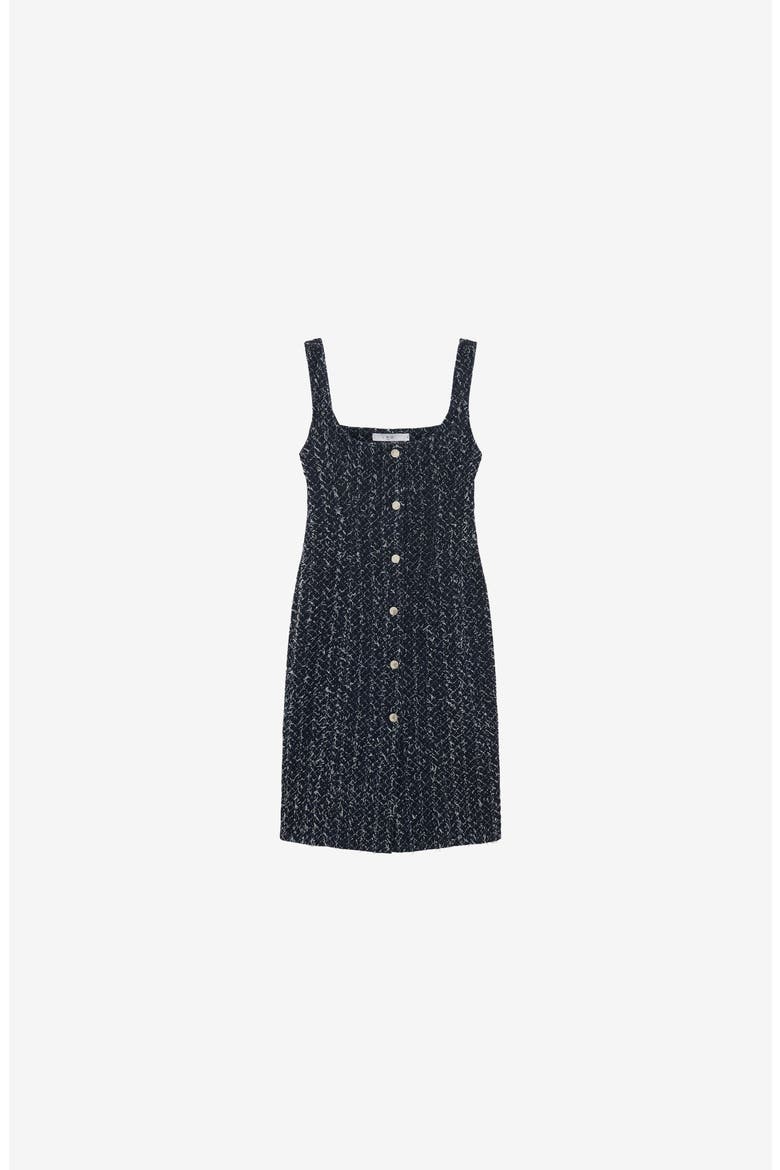 Vanina Denim Dress, Alternate, color, Denim Curl