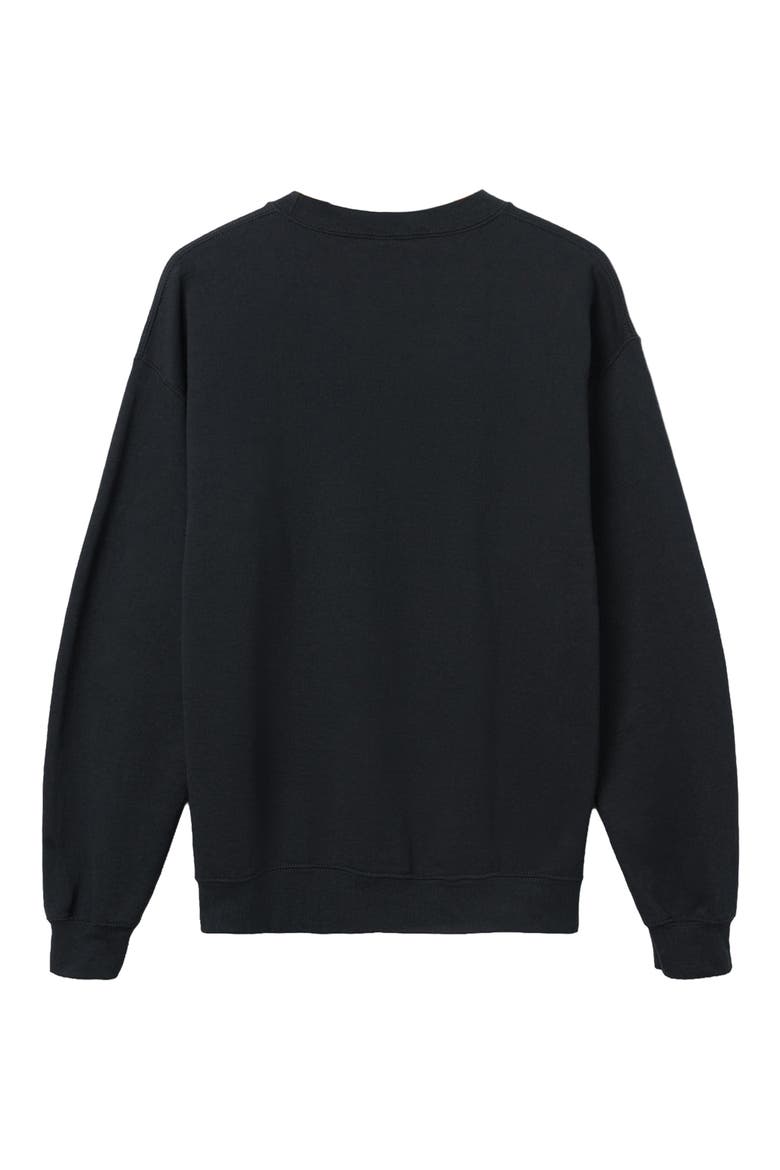 Seattle Seahawks Helmet Flea Market Crewneck Sweatshirt, Alternate, color, BLACK