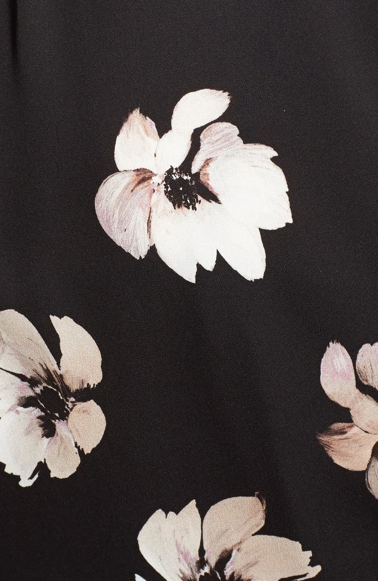 Nordstrom Signature and Caroline Issa Floral Print Silk Twill Blazer, Alternate, color, 