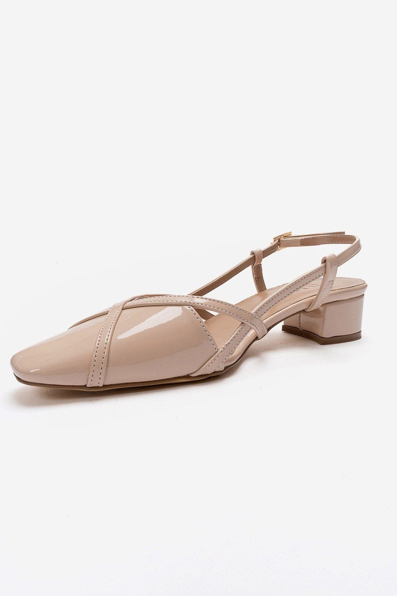Olena Block Heel Slingback Pump, Alternate, color, Beige