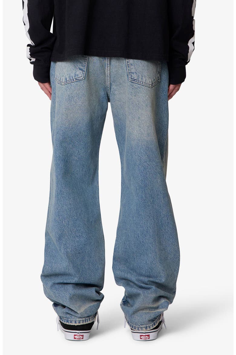 Baggy Denim Jeans, Alternate, color, WESTERN BLUE