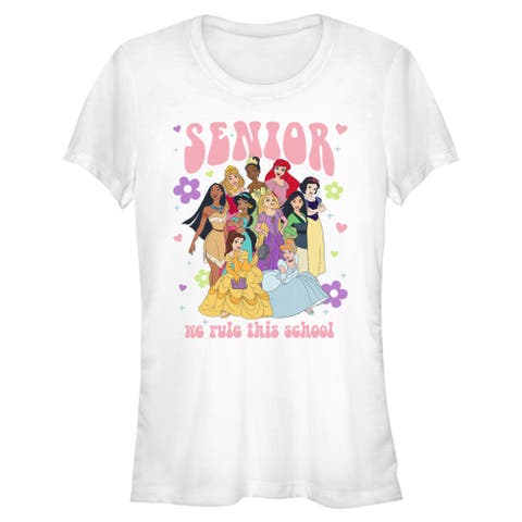 Junior's Disney Princess We Rule This School Seniors  Graphic T-Shirt