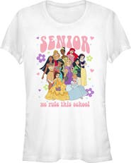 Disney Princess Junior's Disney Princess We Rule This School Seniors Graphic T-Shirt