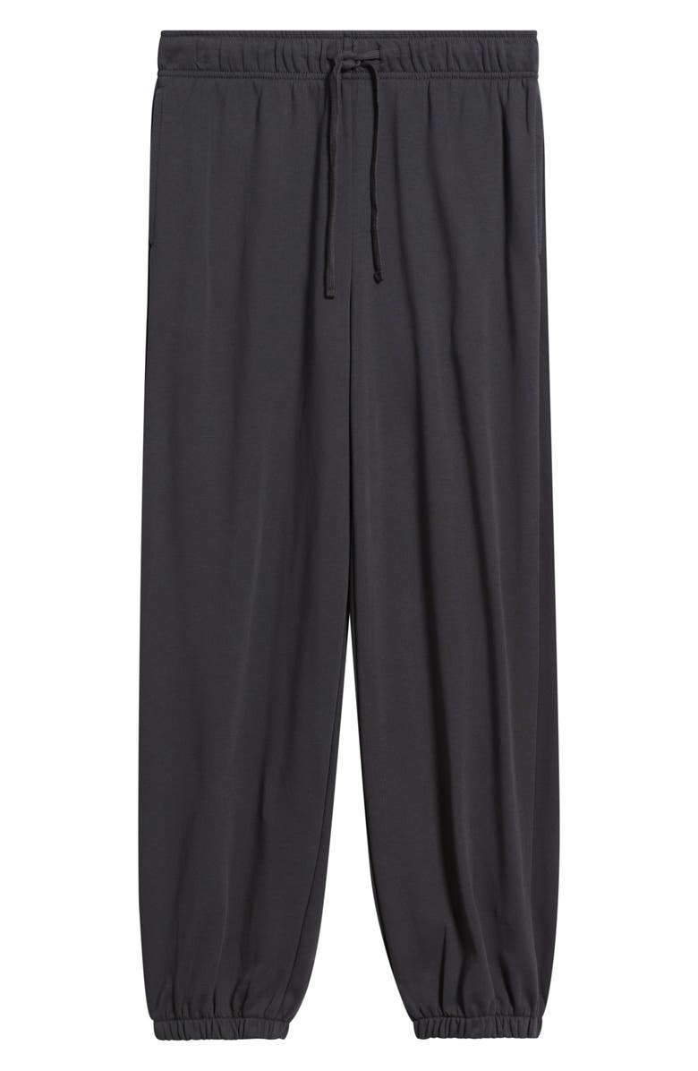 BP. Baggy Cotton Sweatpants, Alternate, color, Black Faded