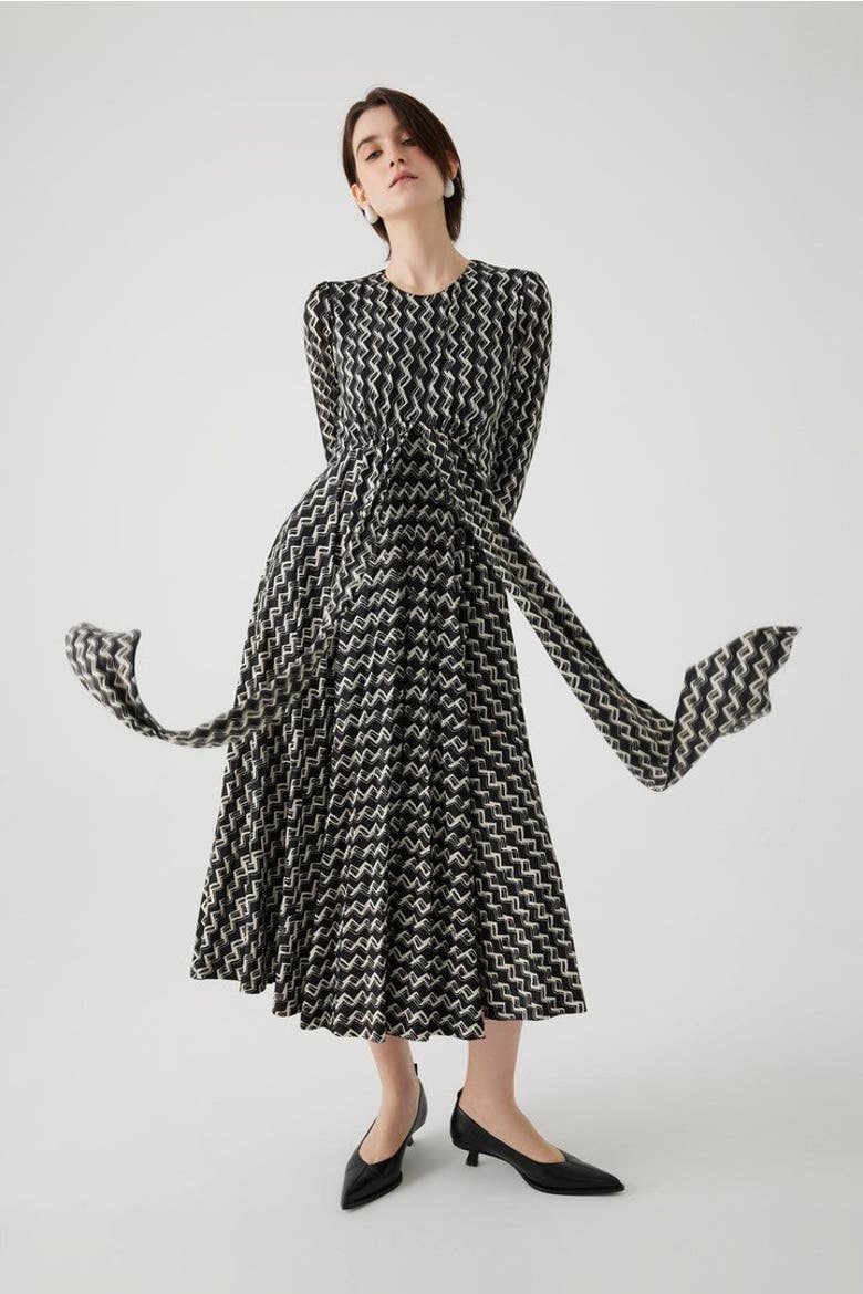 Ayanne Knit Midi Dress, Alternate, color, Ecru