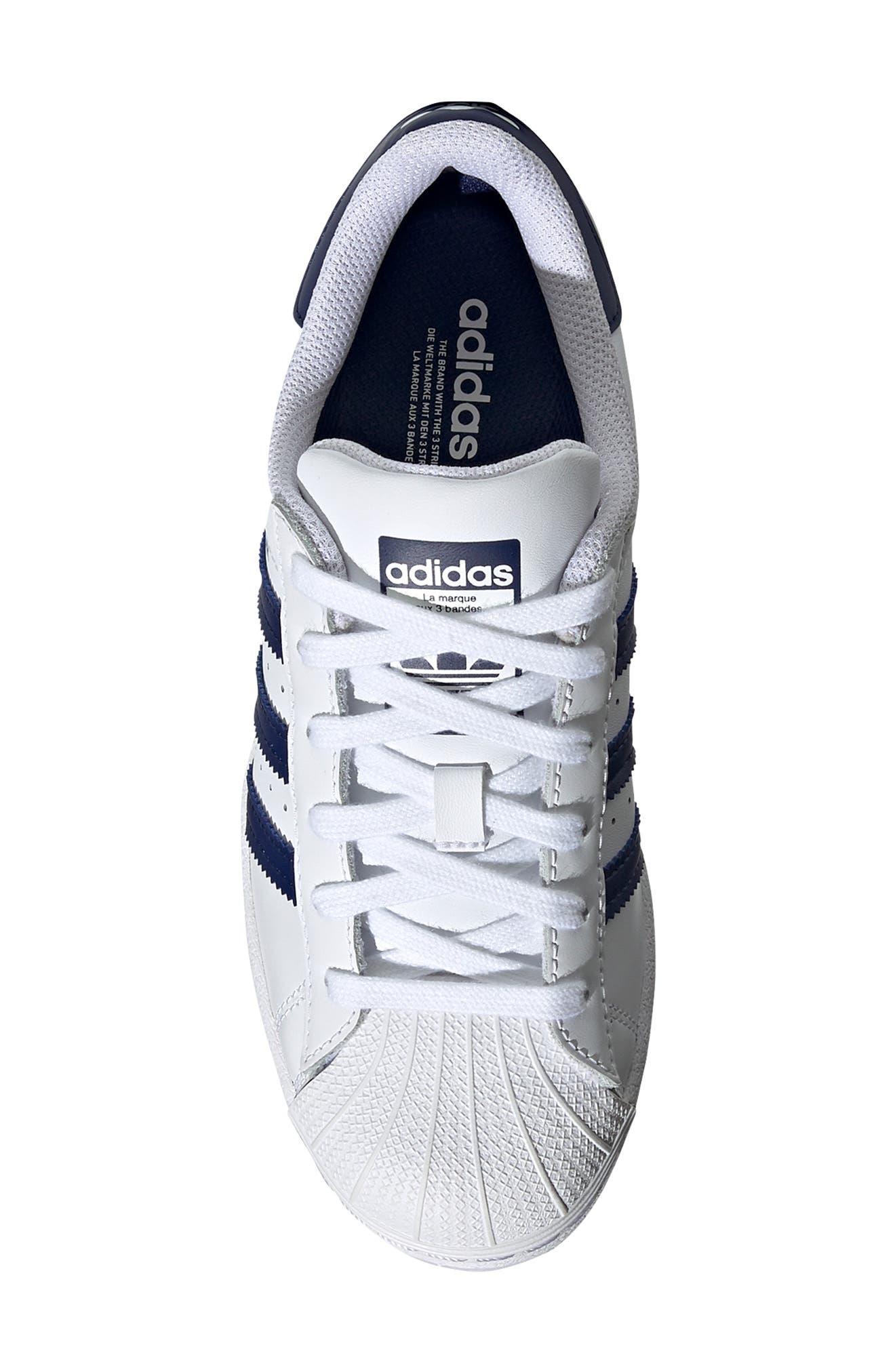 adidas Superstar Sneaker, Alternate, color, 