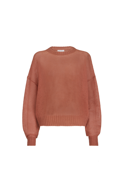 Mohair and wool sweater