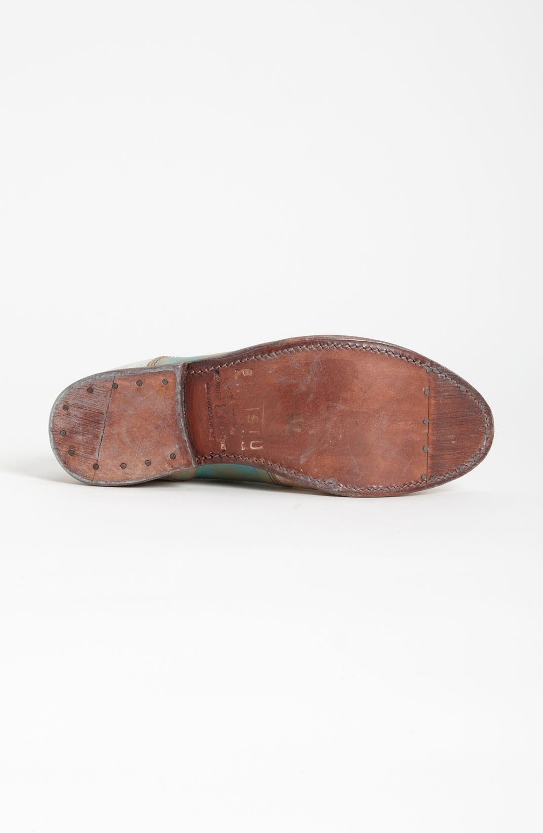 'Fury' Saddle Shoe, Alternate, color, NECTAR/ TURQUOISE