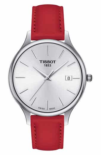 Tissot Bella Ora Piccola Leather Strap Watch, 38mm