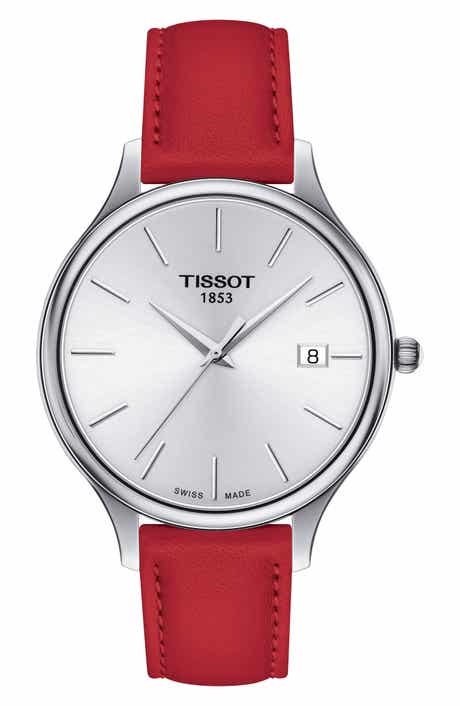 Tissot Bella Ora Piccola Leather Strap Watch, 38mm