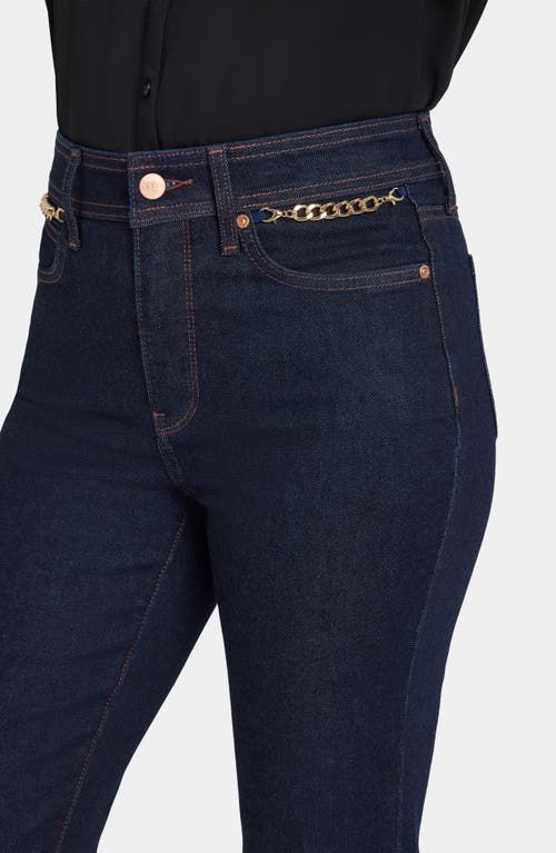 Nydj Marilyn High Waist Straight Leg Jeans In Blue