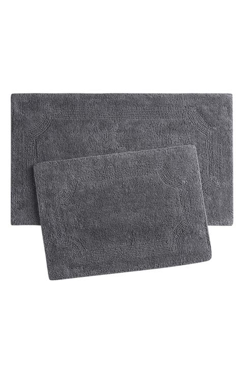 Reversible Cotton Bath Rug