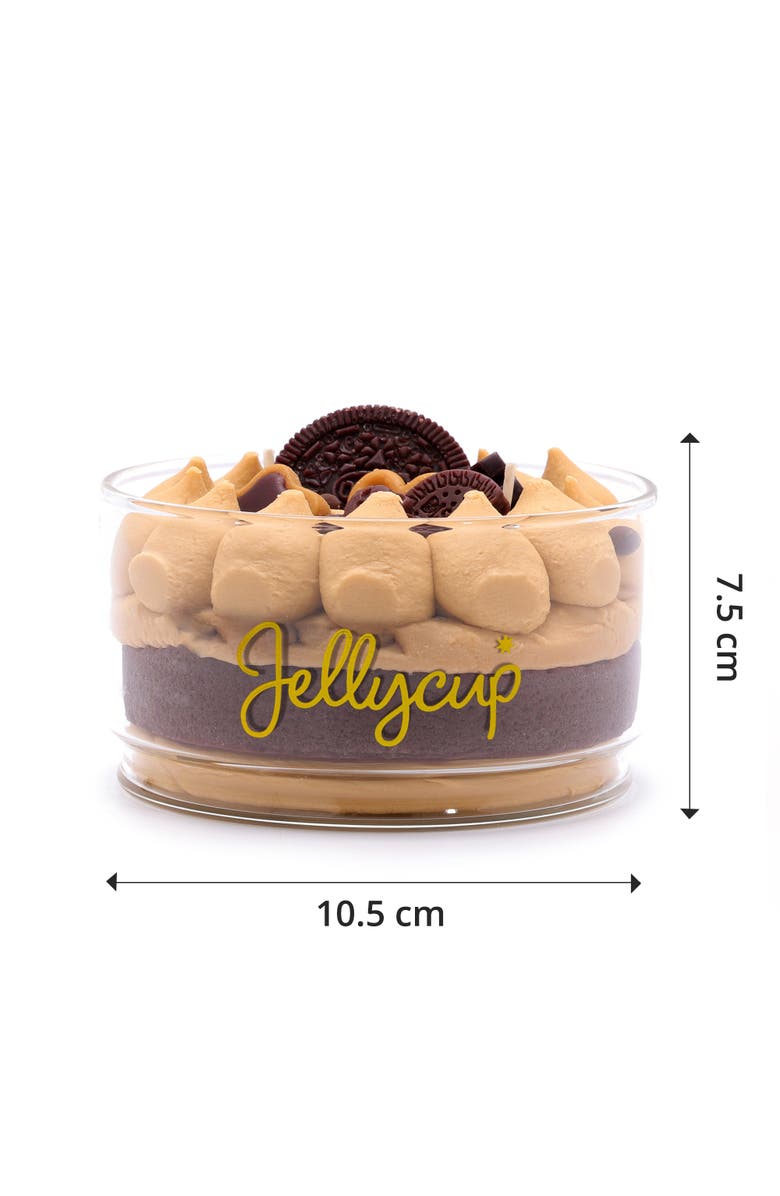 Jellycup Cake Soy Wax Candle Triple Chocolate, Alternate, color, Triple Chocolate