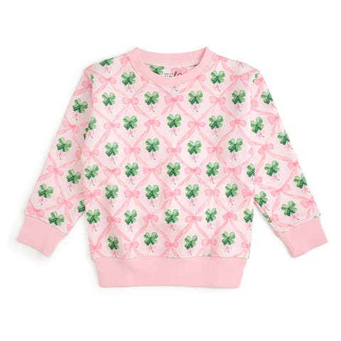 Sweet Clover St. Patrick
s Day Sweatshirt (Baby, Toddler, Little Kid 
Big Kid)