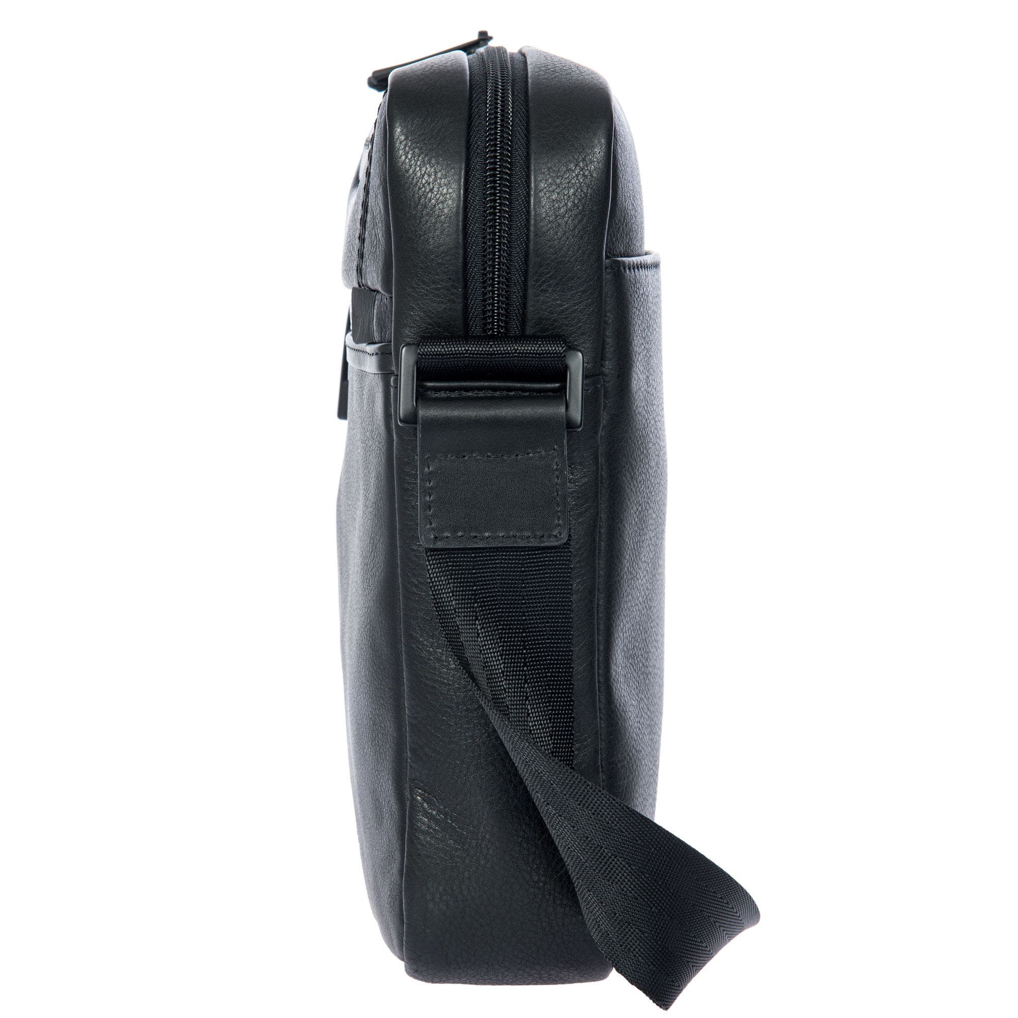 Roadster Leather EVO XS Shoulder Bag, Alternate, color, Black