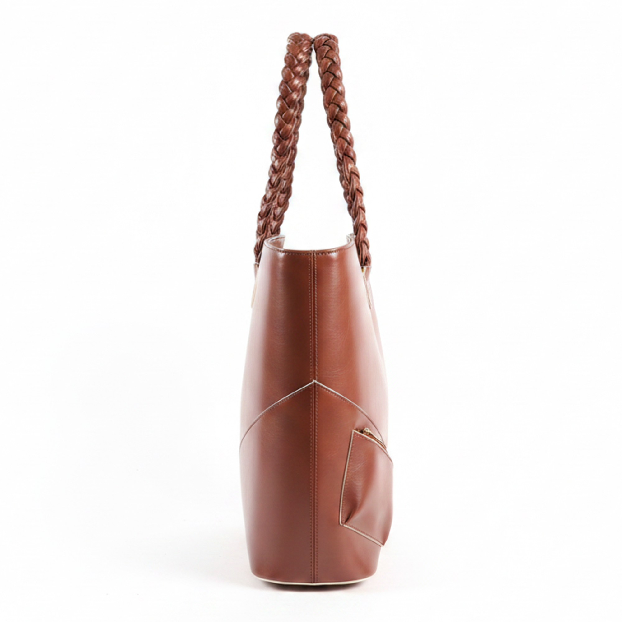Fefe Carryall Large Structured Tote, Alternate, color, Cacao Brown