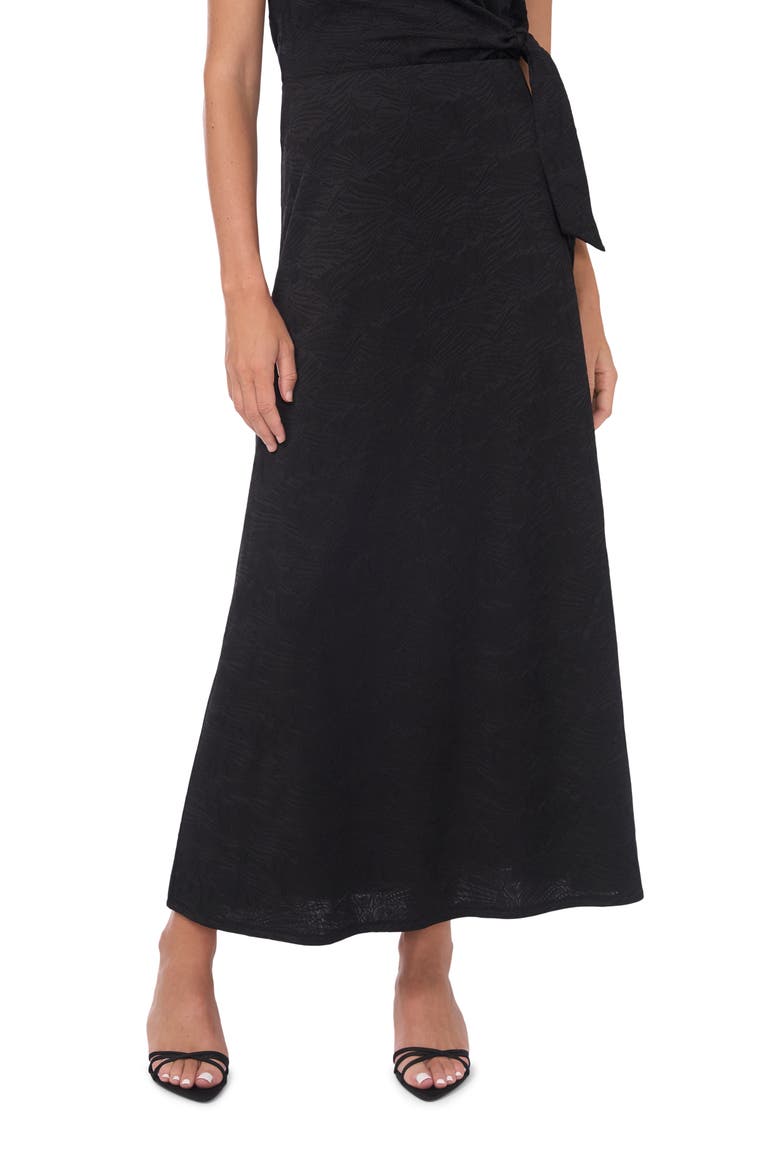 A-Line Maxi Skirt, Main, color, RICH BLACK