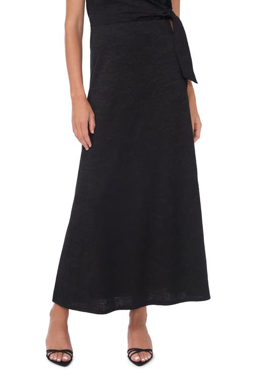 Vince Camuto A-line Maxi Skirt In Black