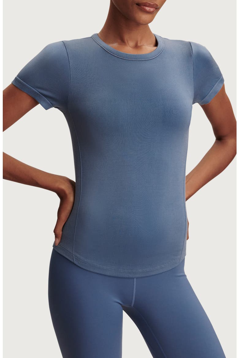 Casper Seamless T-Shirt, Main, color, BIJOU BLUE