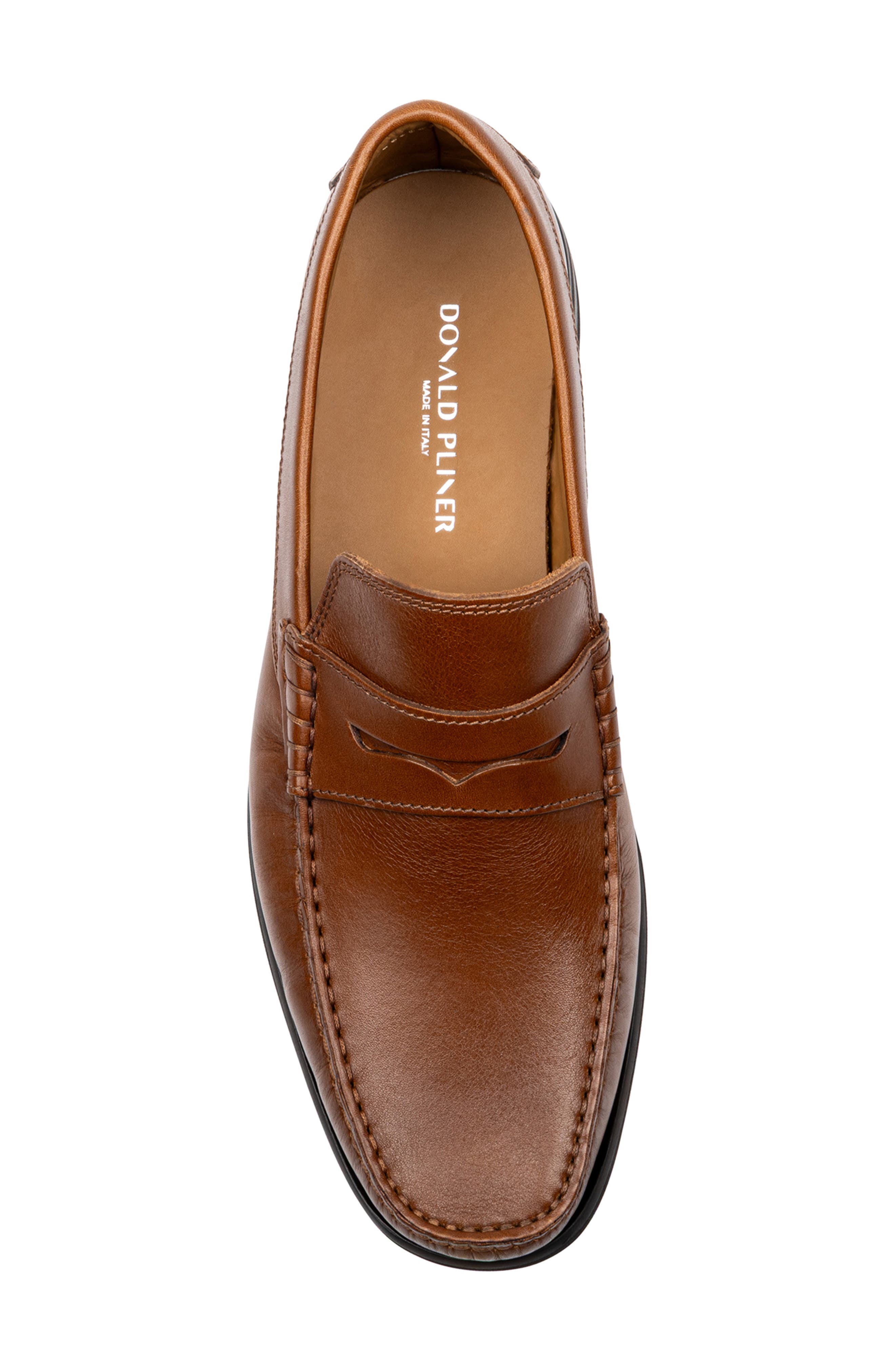 Donald Pliner Penny Loafer, Alternate, color, Cognac