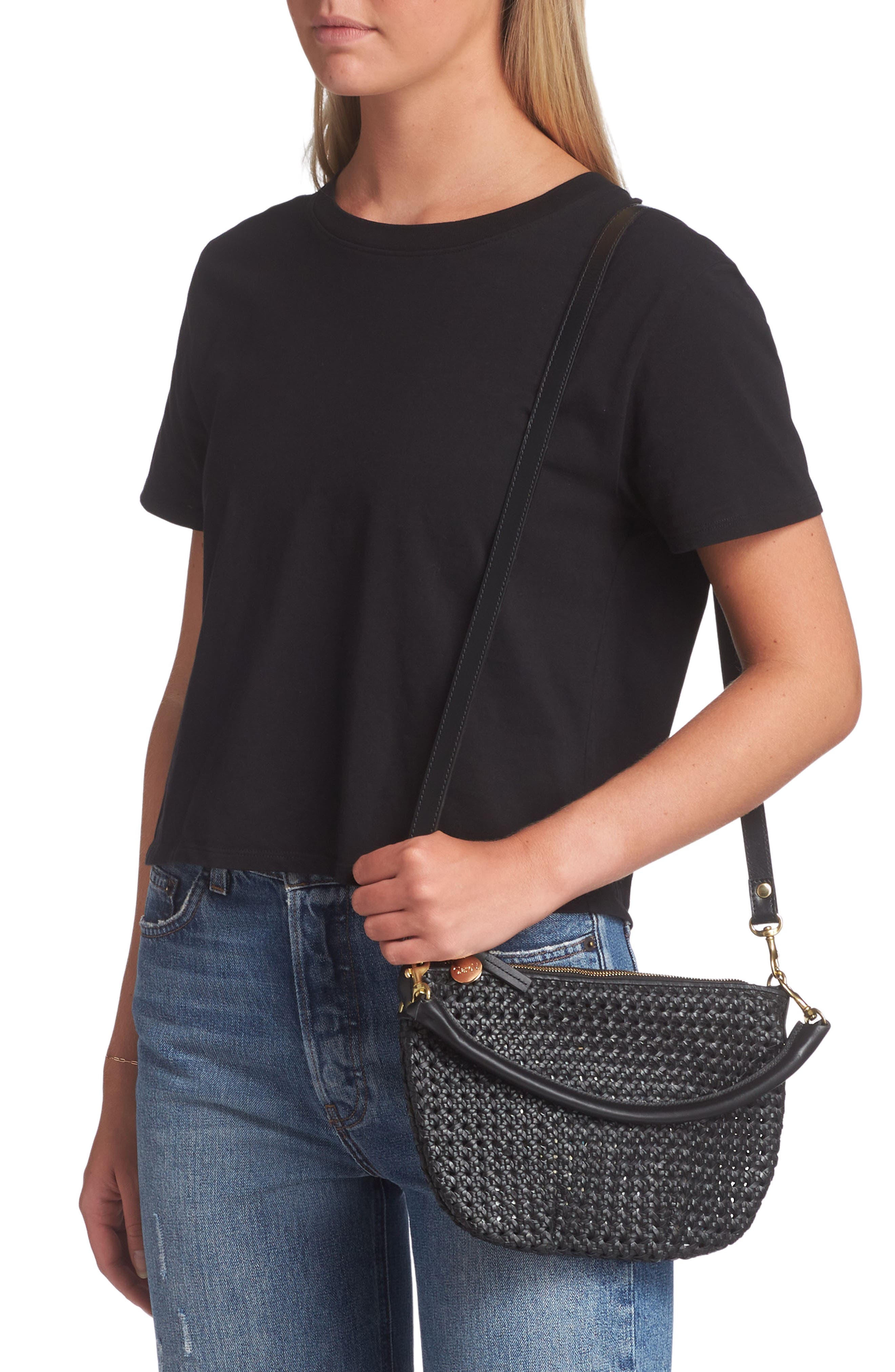 Женские сумки Clare V. Petit Moyen Woven Messenger Bag — фото 2