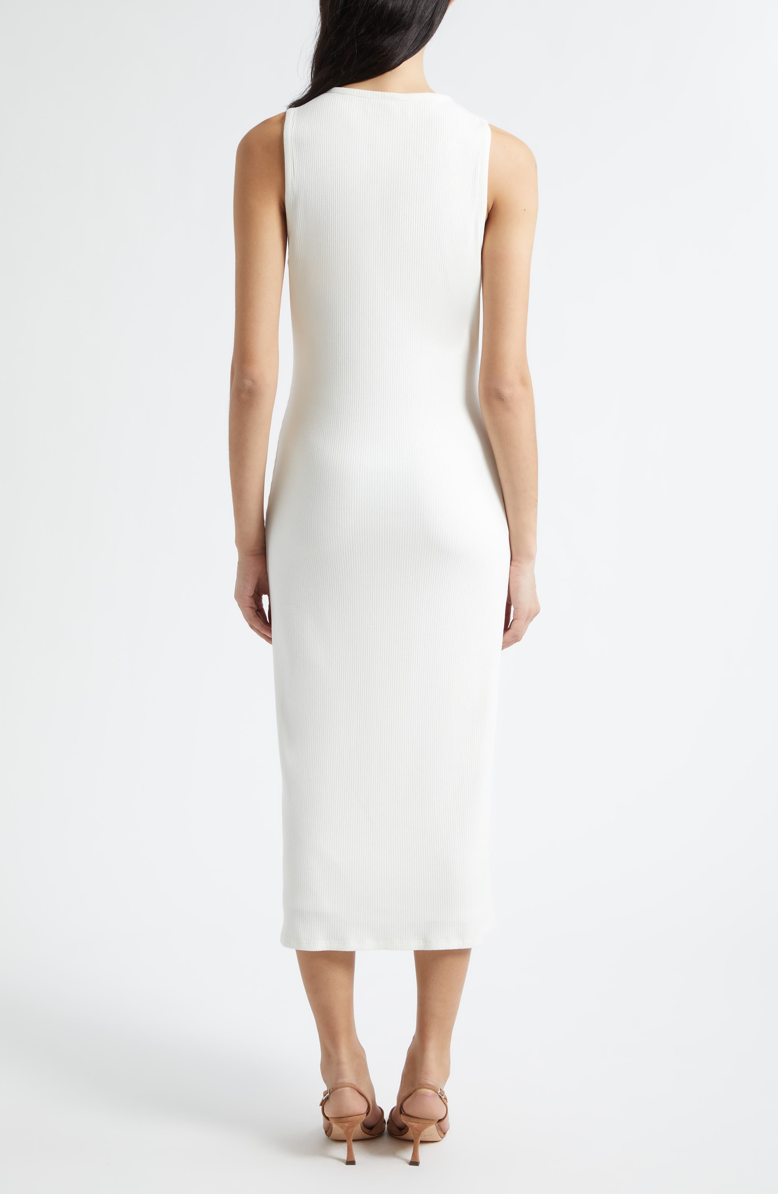 Rhea Rib Midi Dress - image 2