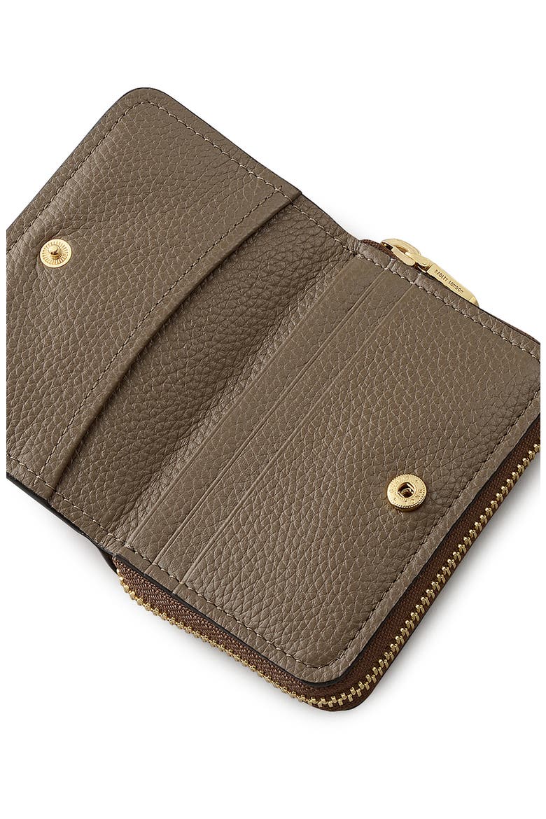 Beech Row Leather Zip Around Wallet, Alternate, color, CARMINE