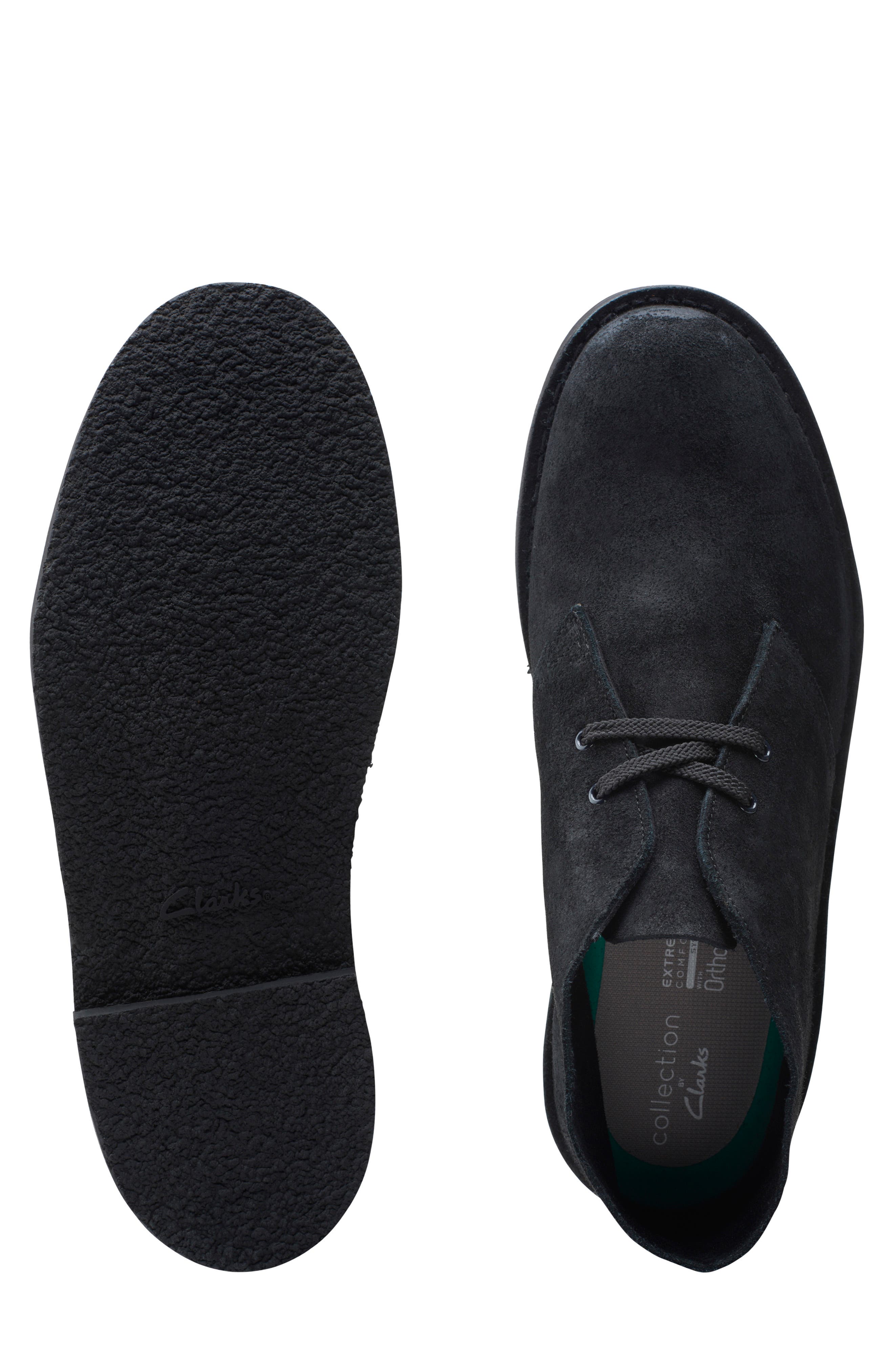Clarks<sup>®</sup> Bushacre Suede Chukka Boot - Wide Width Available, Alternate, color, 