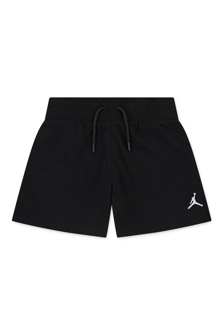 Kids' Brooklyn Fleece Pull-On Shorts, Main, color, BLACK