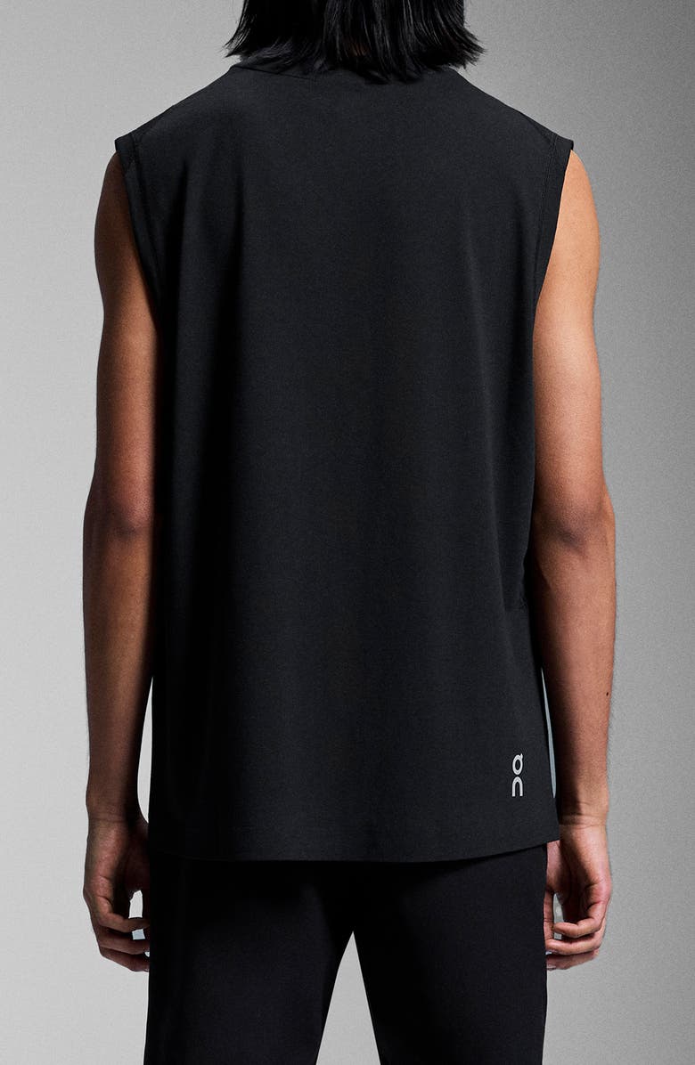 On Train Performance Tank, Alternate, color, Black