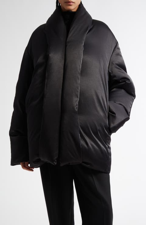 Satin Puffer Jacket
