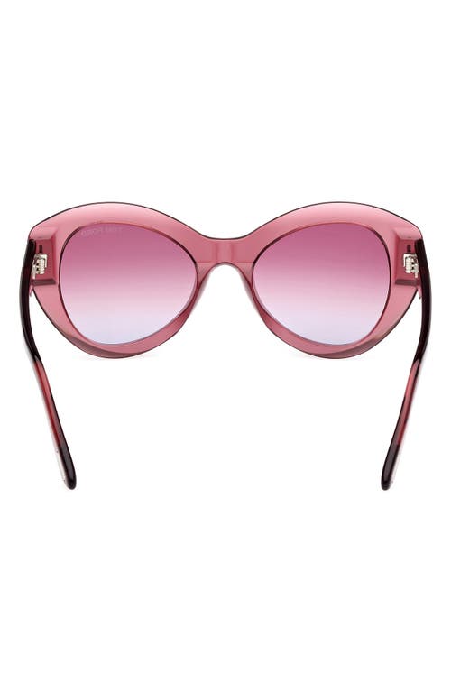 Tom Ford Butterfly 52mm Sunglasses In Multi