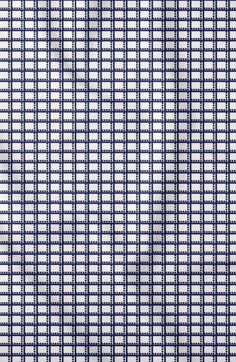 Report Collection 4X Stretch Slim Fit Microcheck Dress Shirt, Alternate, color, 41 Navy