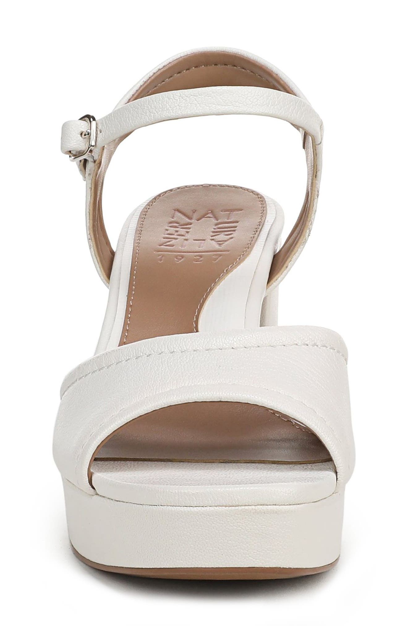 Petra Ankle Strap Platform Sandal, Alternate, color, WARM WHITE