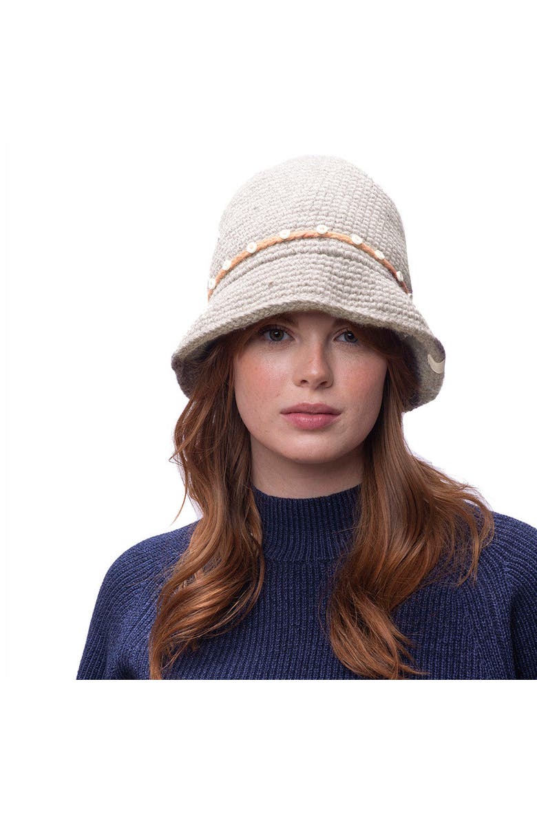 Nirvanna Designs Emily Sun Hat, Alternate, color, Charcoal