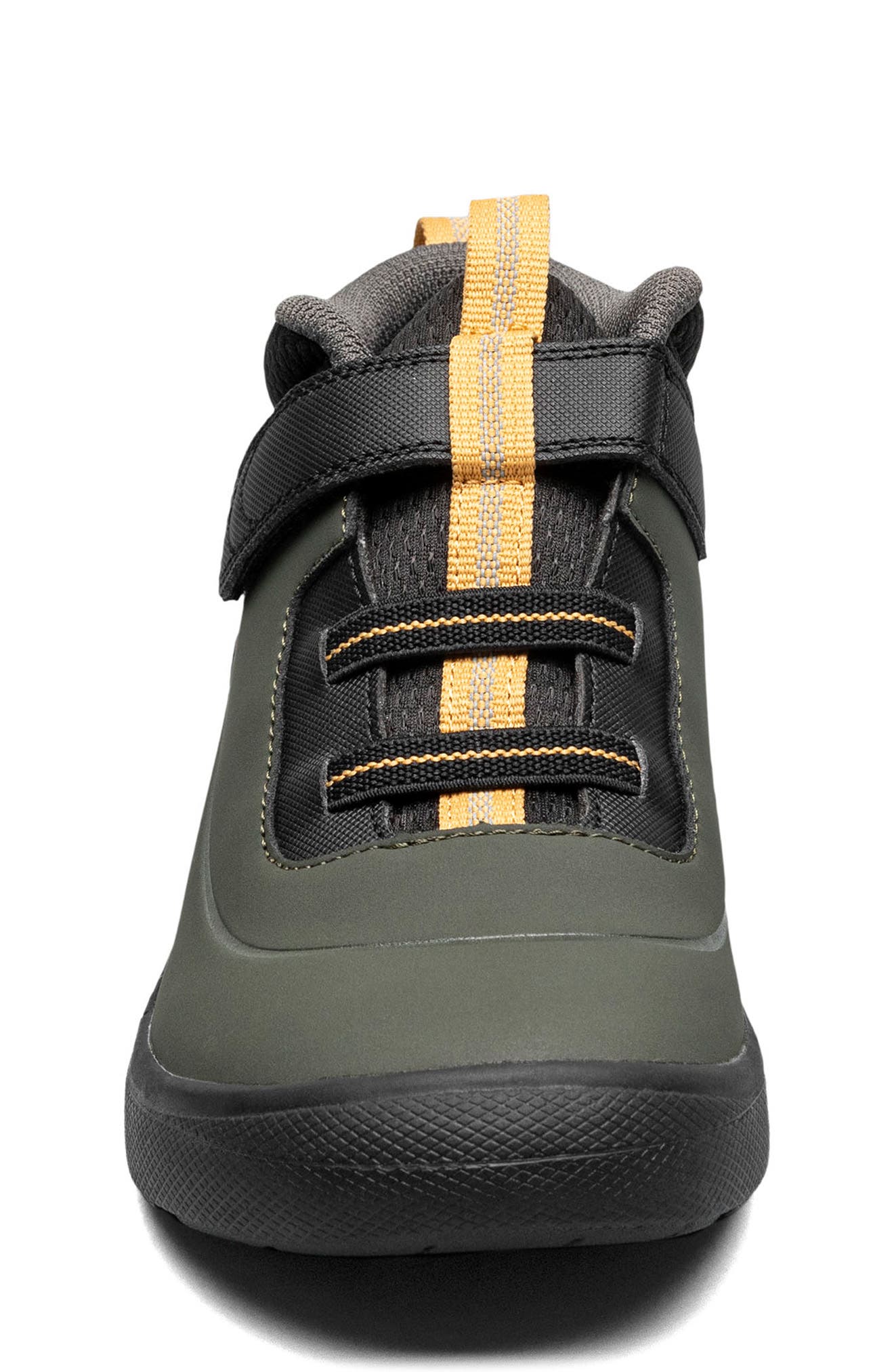 Bogs Kids' Skyline Kicker Water Resistant Sneaker, Alternate, color, Black/ Green