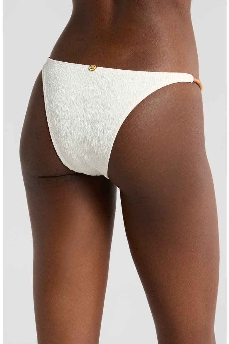 Firenze Aika Double Strap Bikini Bottoms, Alternate, color, WHITE