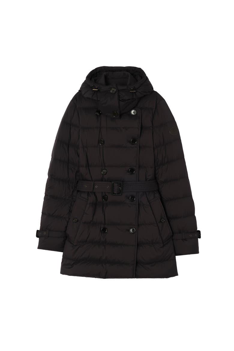 Short Nylon Audley Puffer Coat, Main, color, Black