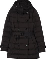 Burberry Short Nylon Audley Puffer Coat