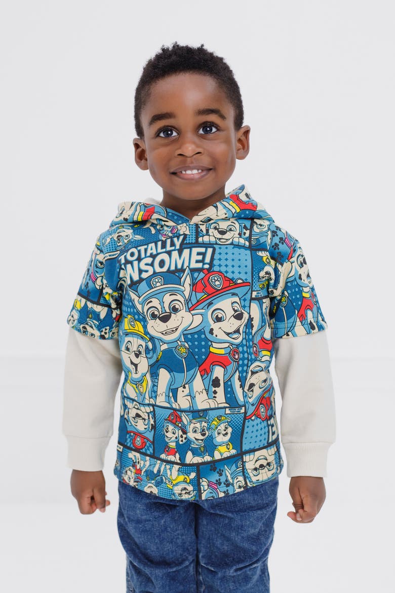 2-Piece Fleece Hoodie and Pants Set, Alternate, color, Paw Patrol Dark Blue