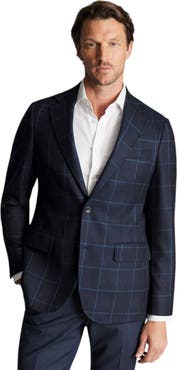Charles Tyrwhitt Wool Texture Twill Jacket