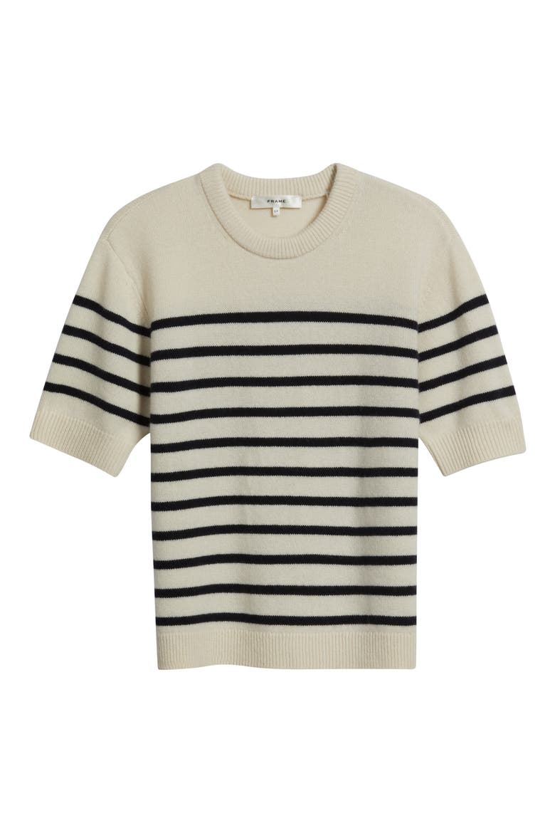 The Cashmere Easy Crew Sweater, Alternate, color, NAVY MULTI
