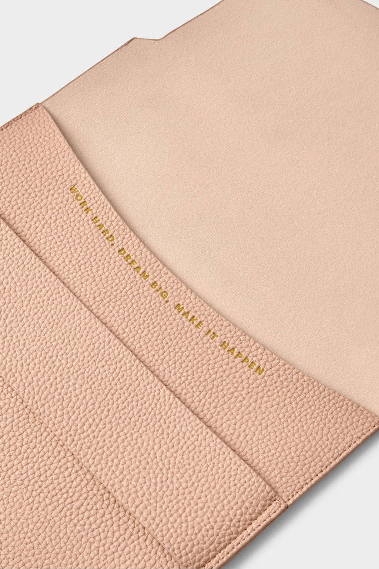 Katie Loxton Laptop Sleeve 'Dream Big  Work Hard  Make It Happen', Alternate, color, Pink